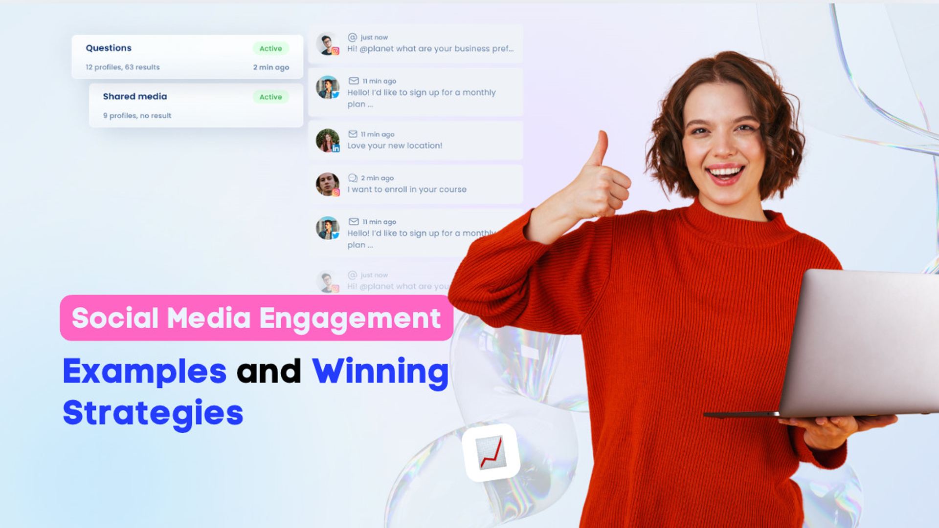 Social Media Engagement Examples & Winning Strategies Social Media Engagement Examples & Winning Strategies