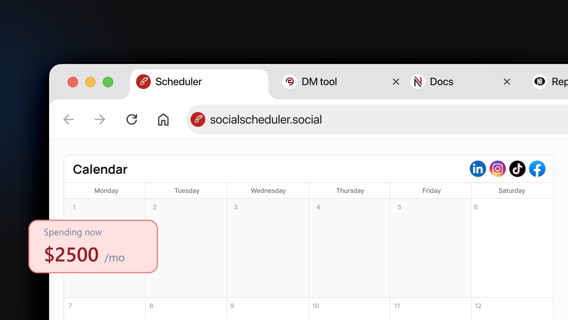 The Five-Tool Social Stack and What It Costs You Per Week The Five-Tool Social Stack and What It Costs You Per Week