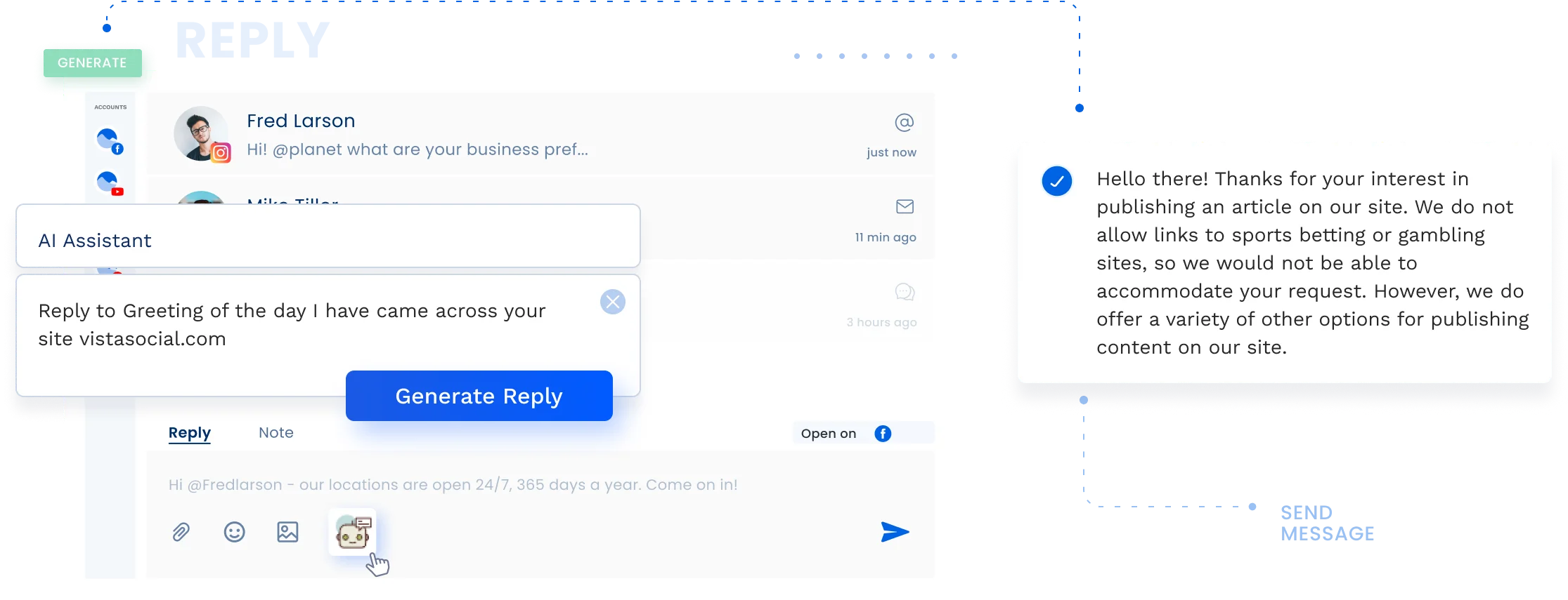 Create Professional And Consistent Replies To Build Trust With Your Followers