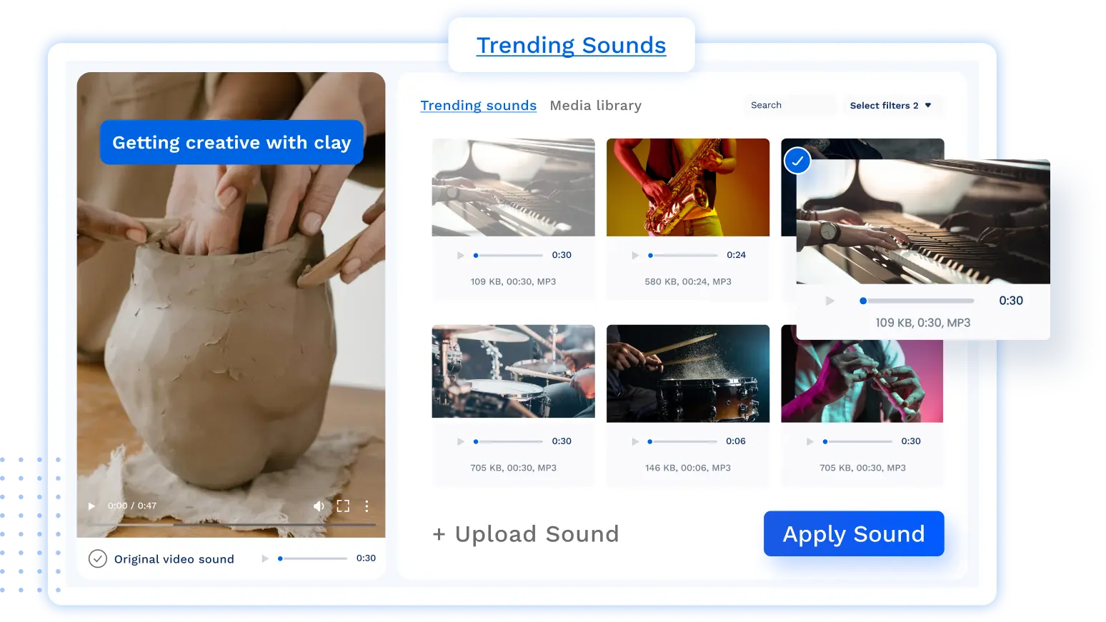 Share Snapchat Stories and Spotlight posts with trending audio