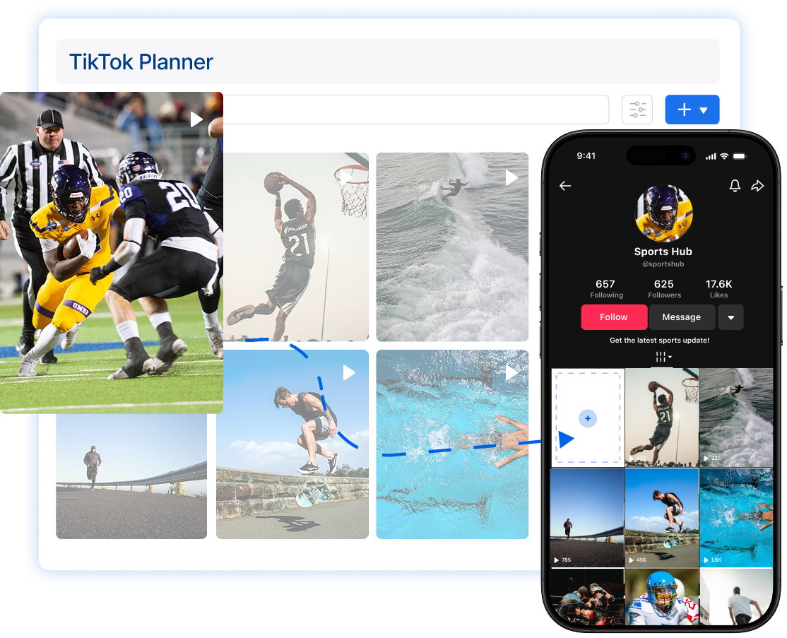 Plan Your TikTok Posts By Dragging And Dropping With The Visual TikTok Planner